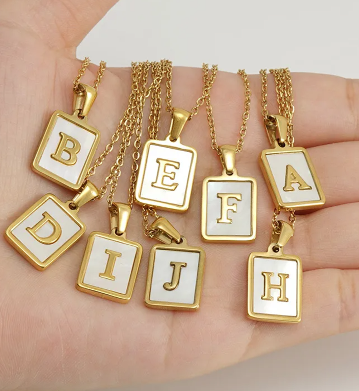 Modern Style Geometric Letters