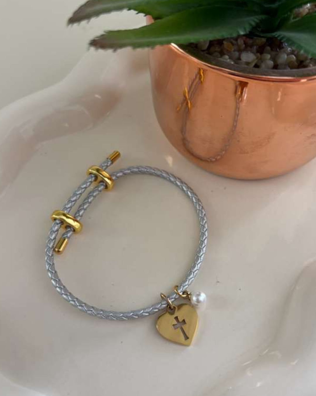 Pulsera FE - Ajustable en Leather