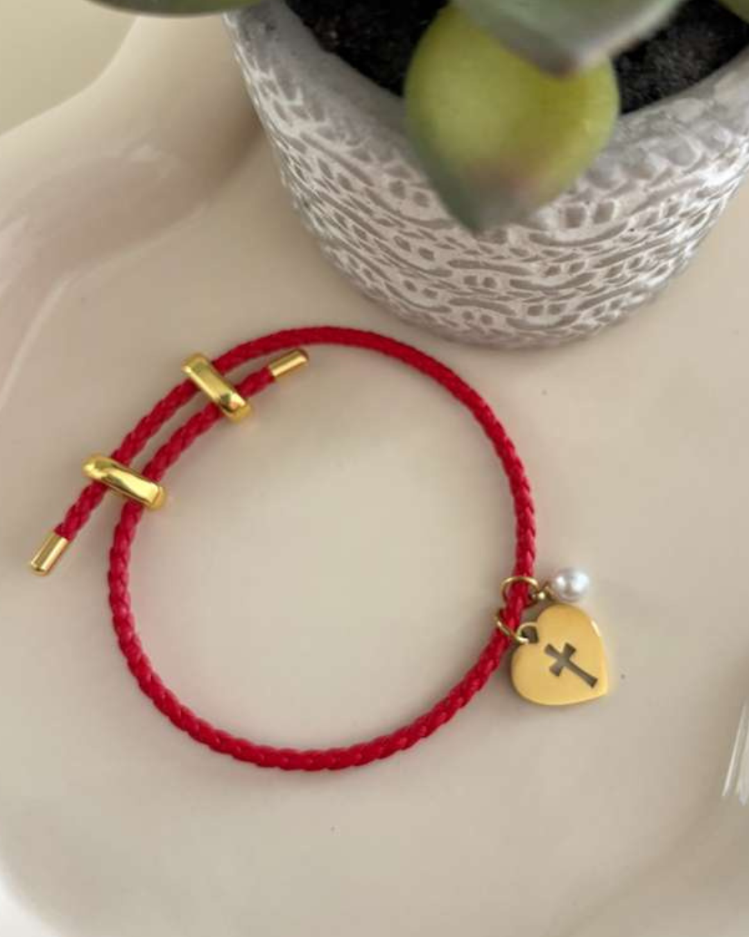 Pulsera FE - Ajustable en Leather