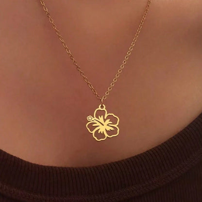 Amapola Stainless Steel Necklace