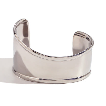 Pulcera Bone Cuff Stainless Steel Bracelet